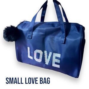 LOVE BAG Love Sequins Embroidery Crossbody Small Bag